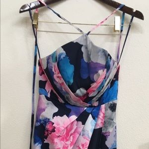 Ginger Fizz Floral Wrap Bottom dress